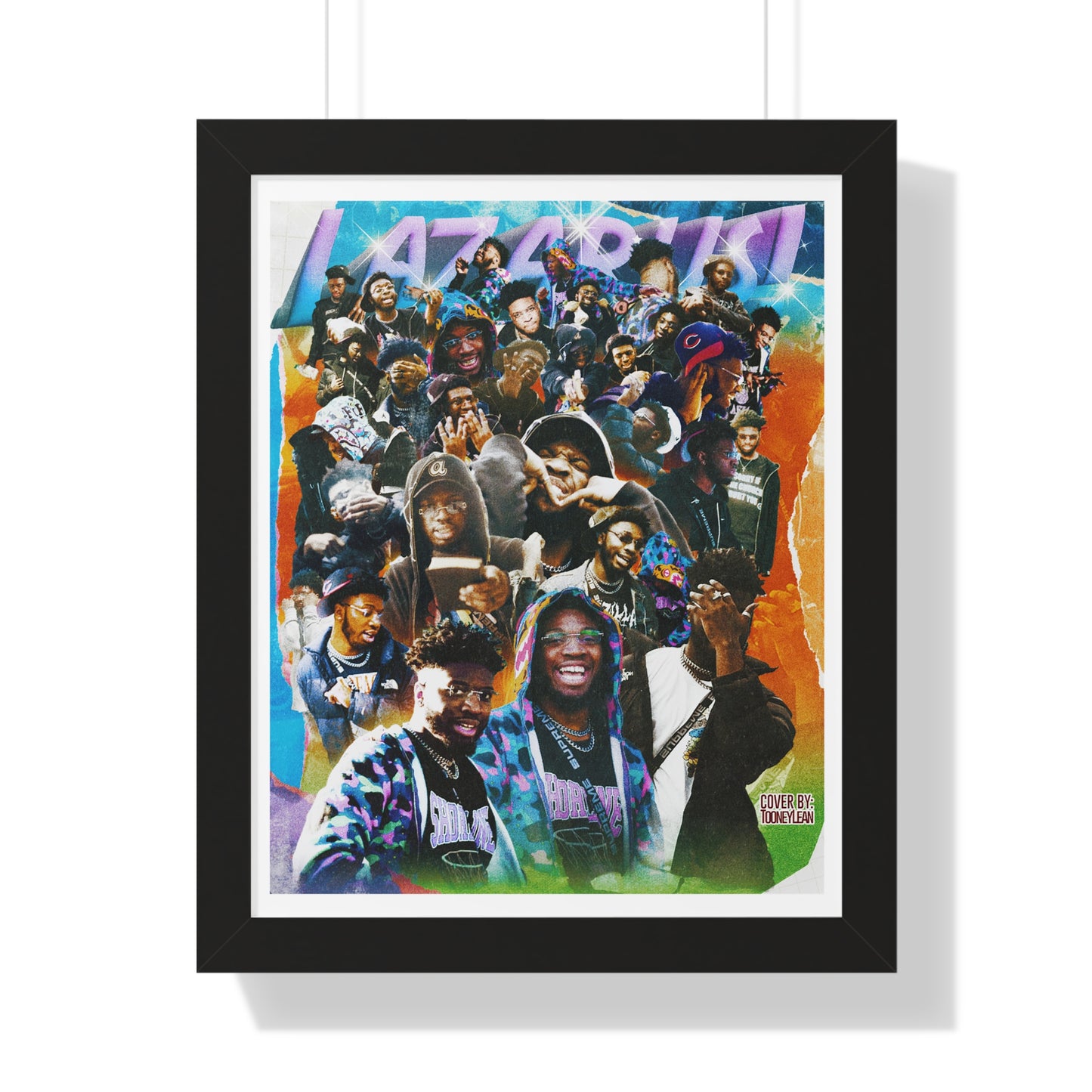 LAZRUS! | Poster Framed