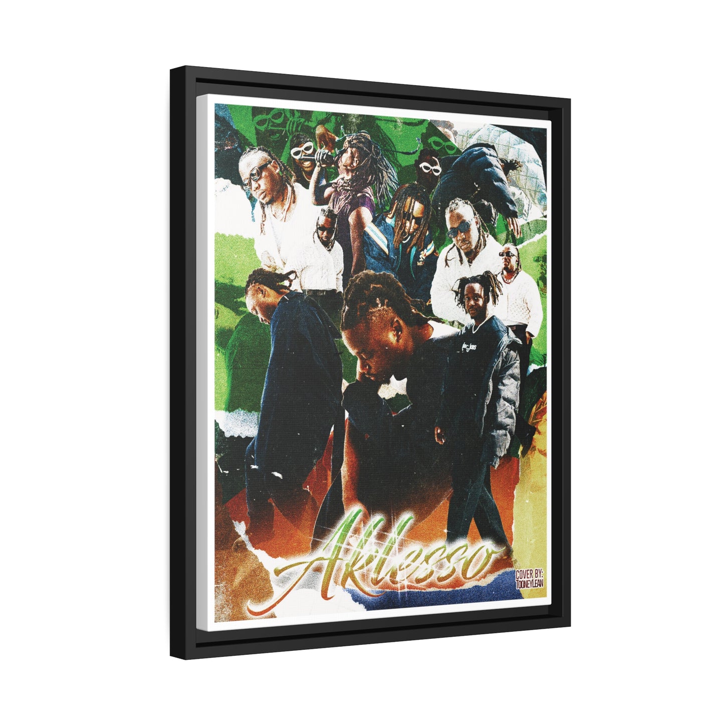 Aklesso | Matte Canvas Framed