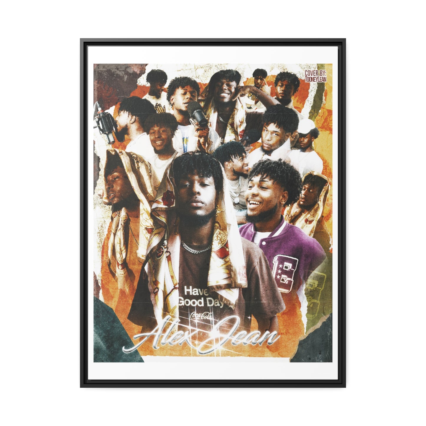 AlexJean | Matte Canvas Framed