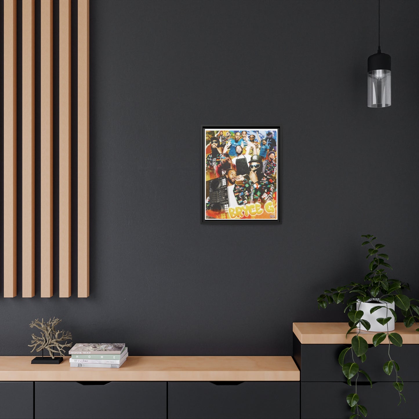 BRYCE G | Matte Canvas Framed