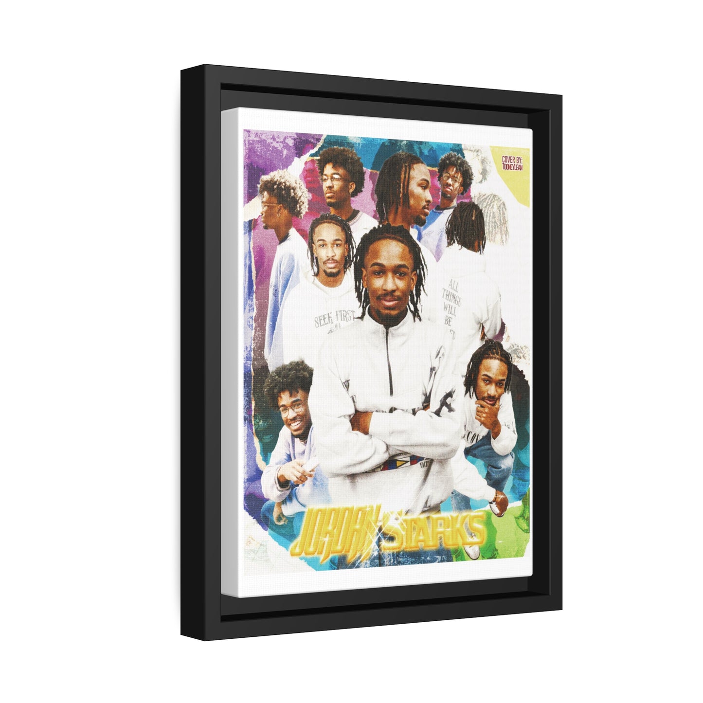 JordanStarks | Matte Canvas Framed