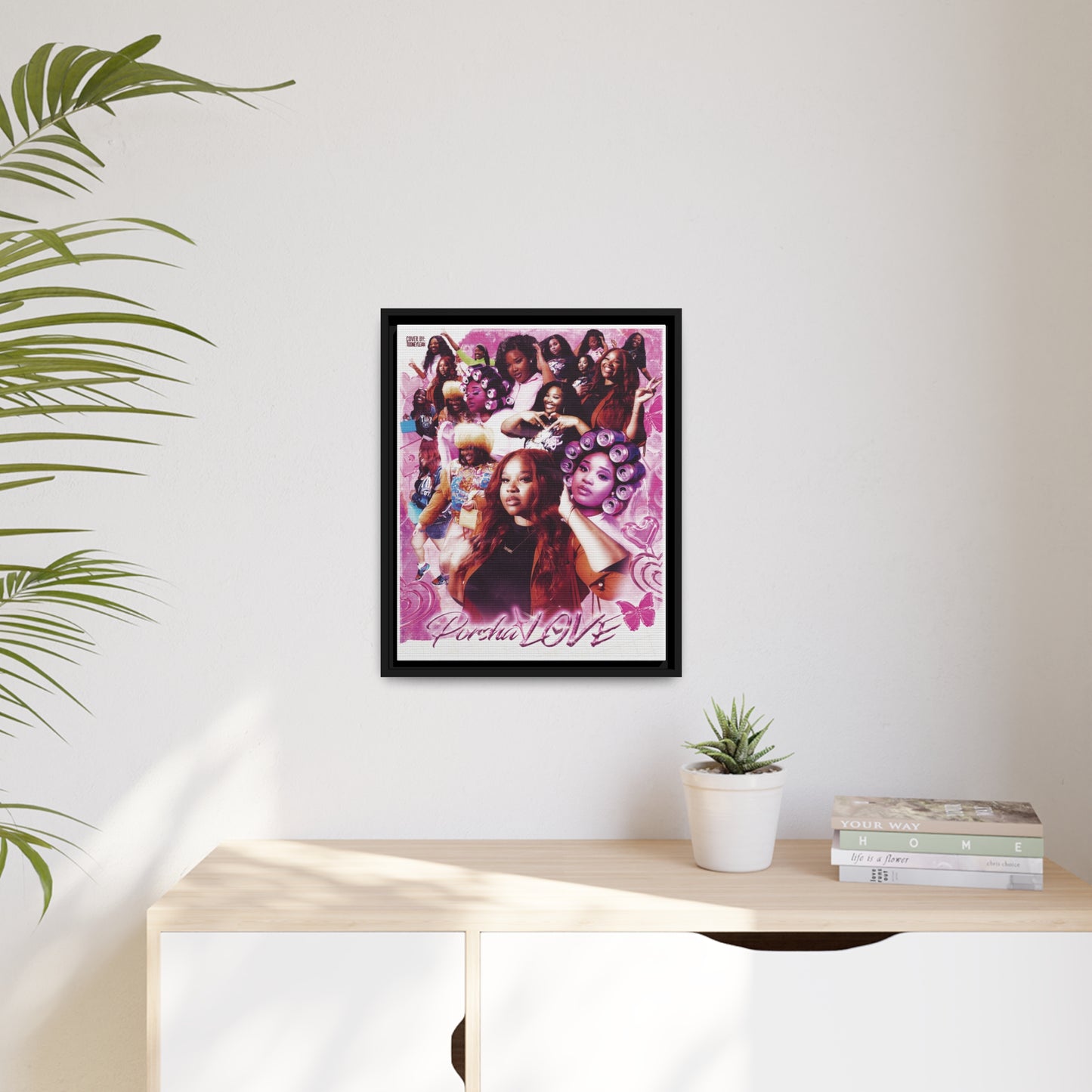 PorshaLove  | Matte Canvas Framed