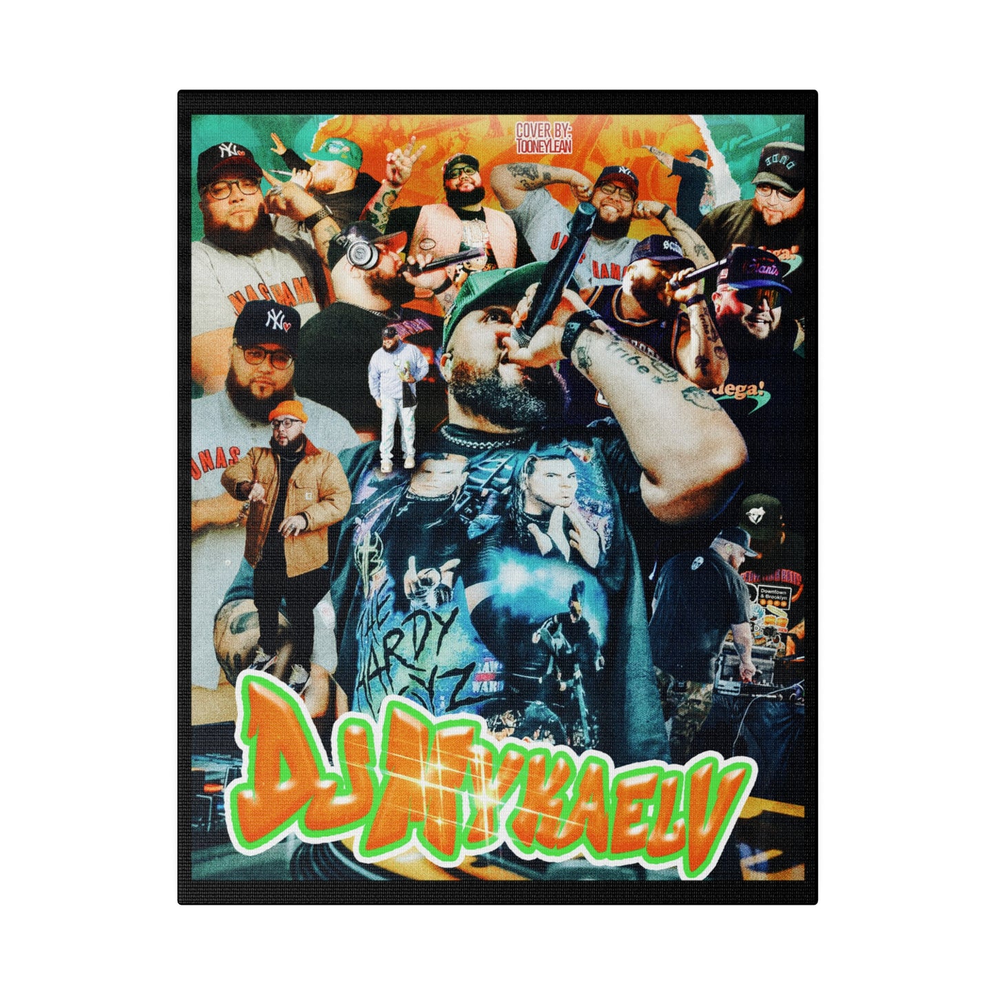 DJMyKaelV | Matte Canvas Print