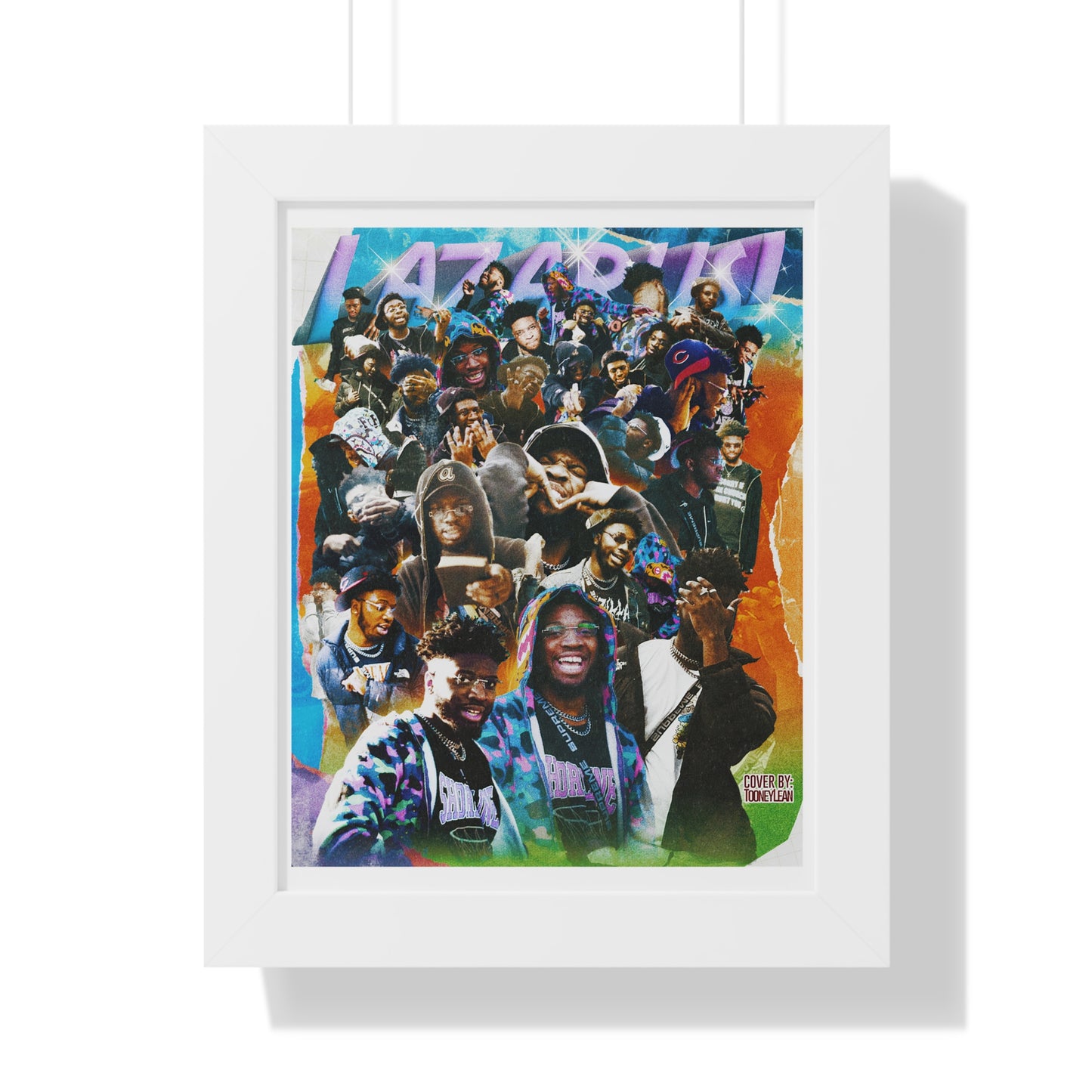 LAZRUS! | Poster Framed