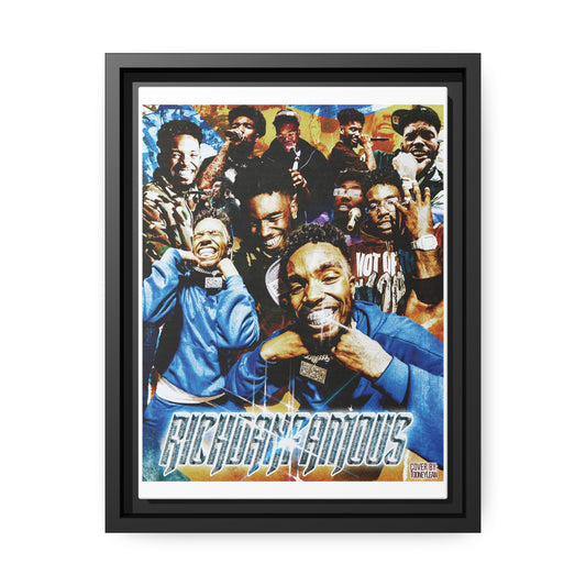 Richdanfamous  | Matte Canvas Framed