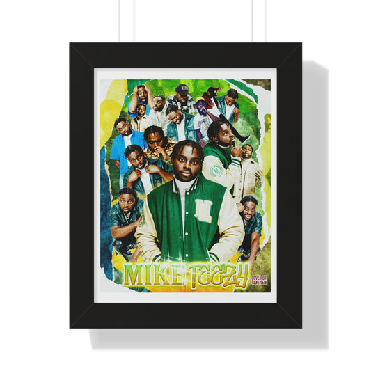 MikeTeezy | Poster Framed