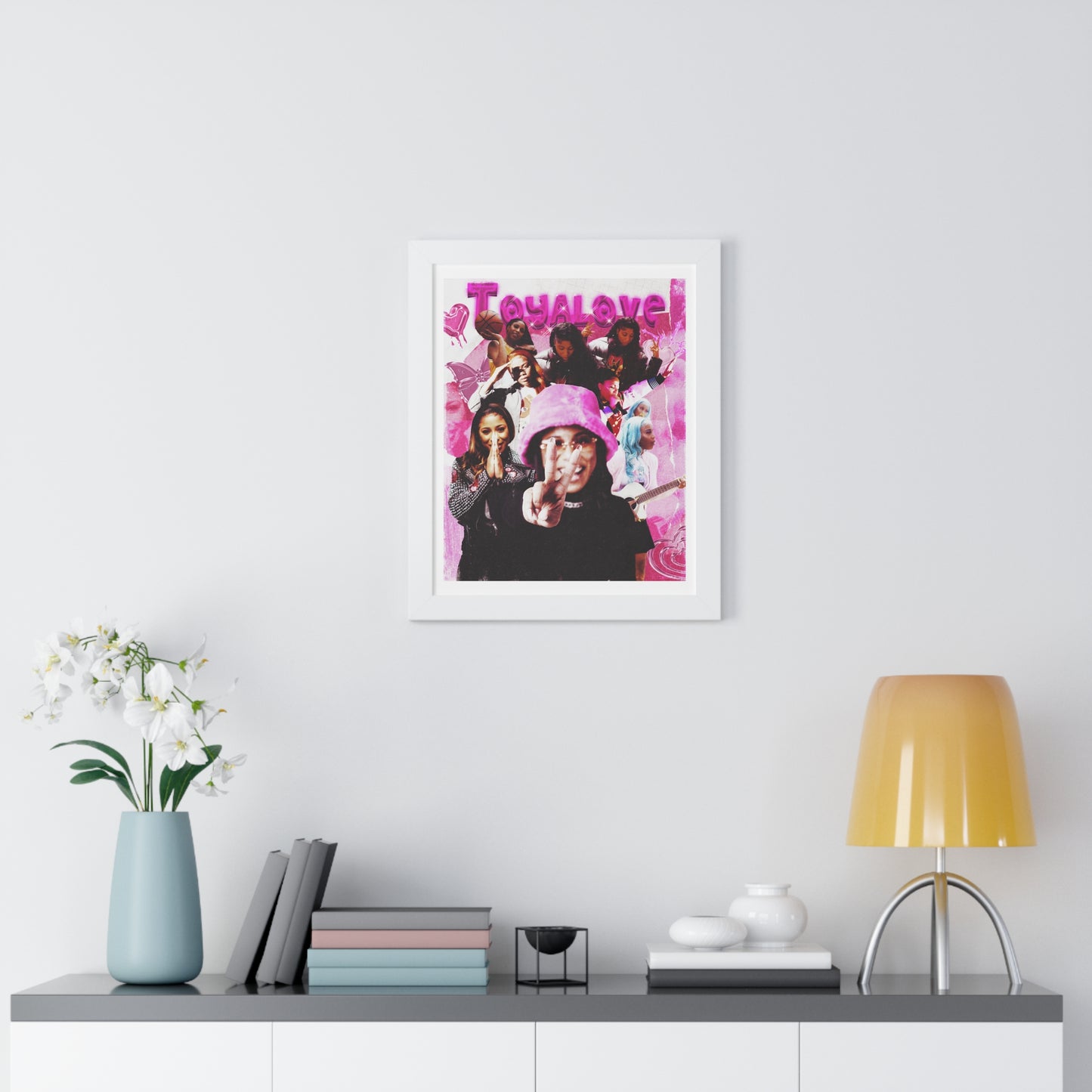 TOYA LOVE | Poster Framed