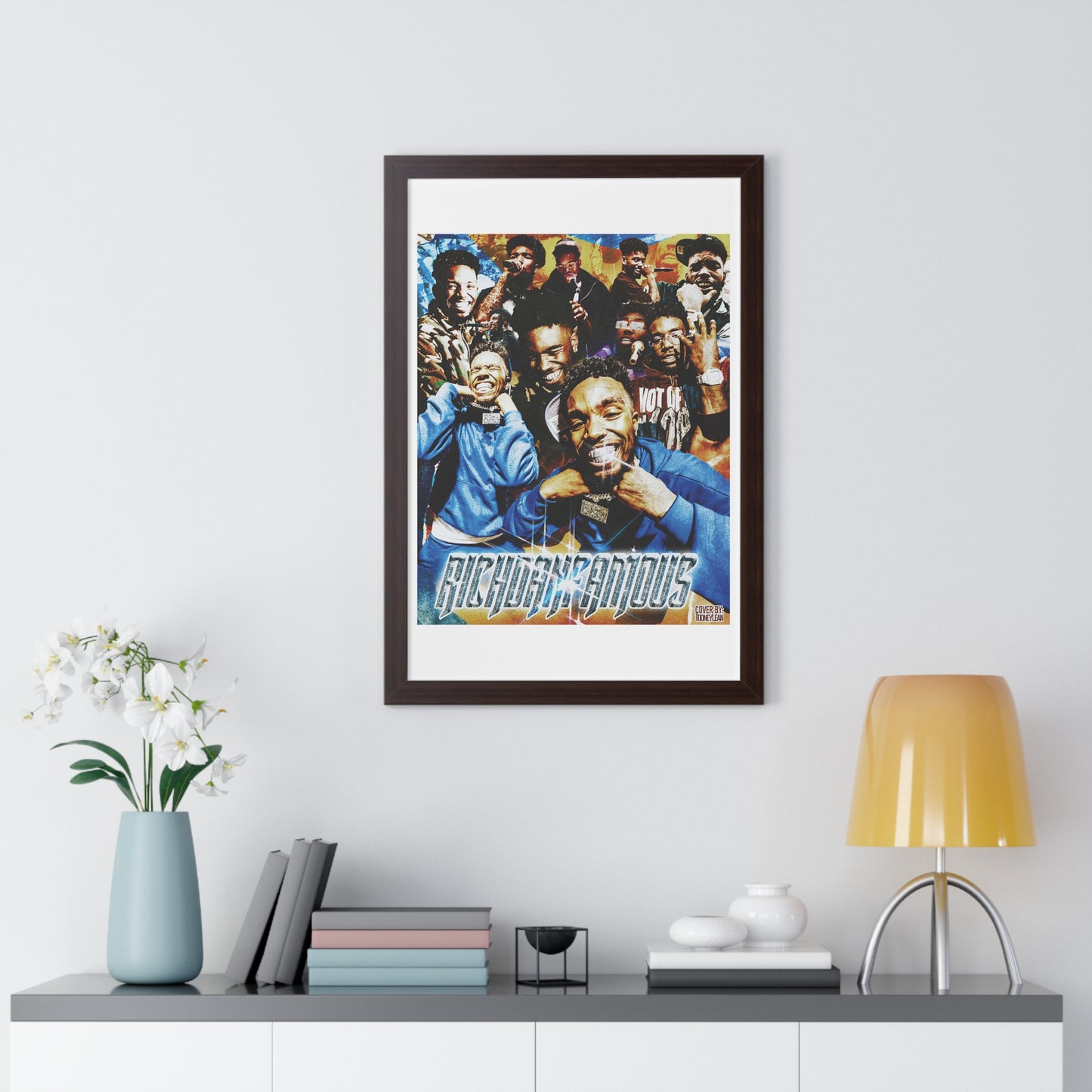 Richdanfamous  | Poster Framed