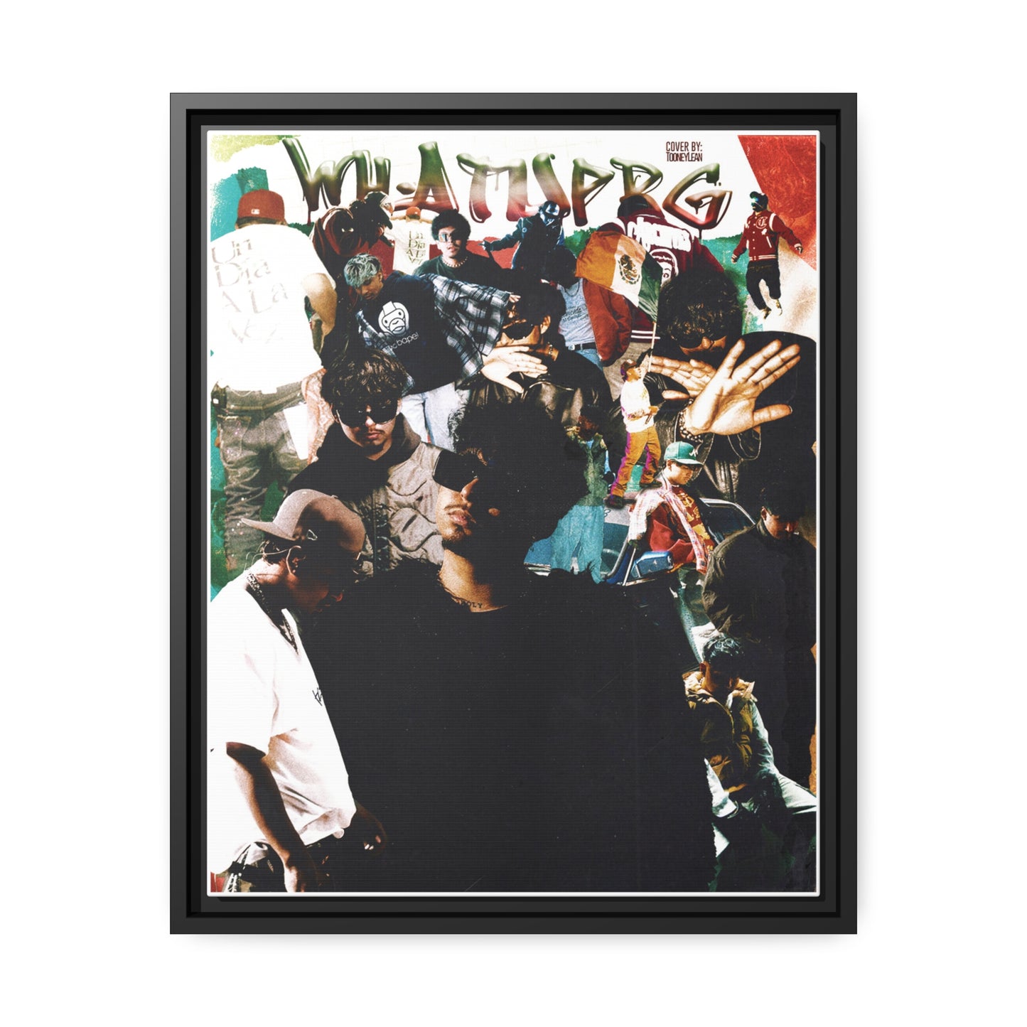 WHATUPRG | Matte Canvas Framed