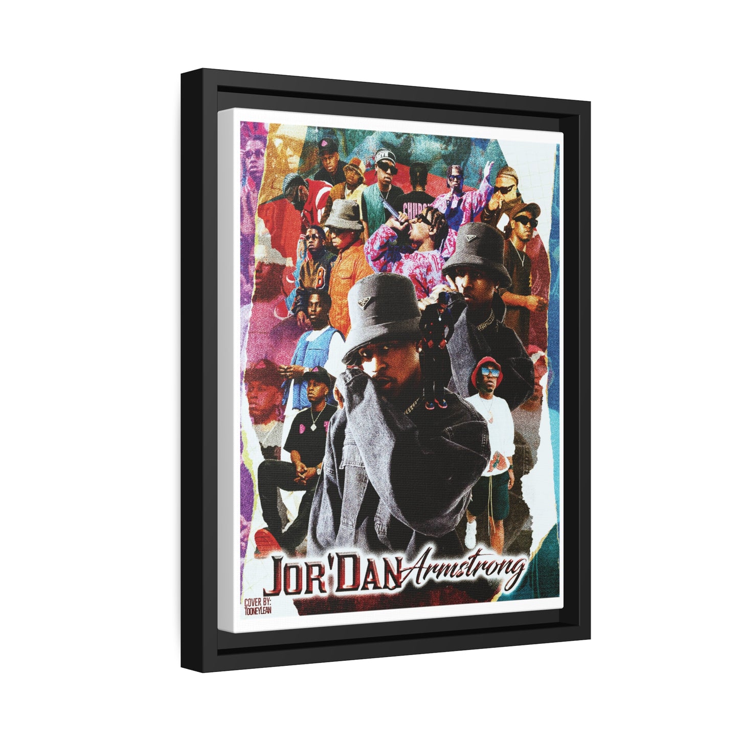 Jor'Dan Armstrong | Matte Canvas Framed