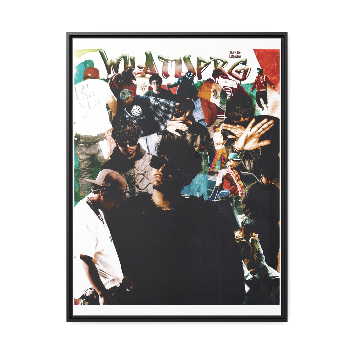 WHATUPRG | Matte Canvas Framed