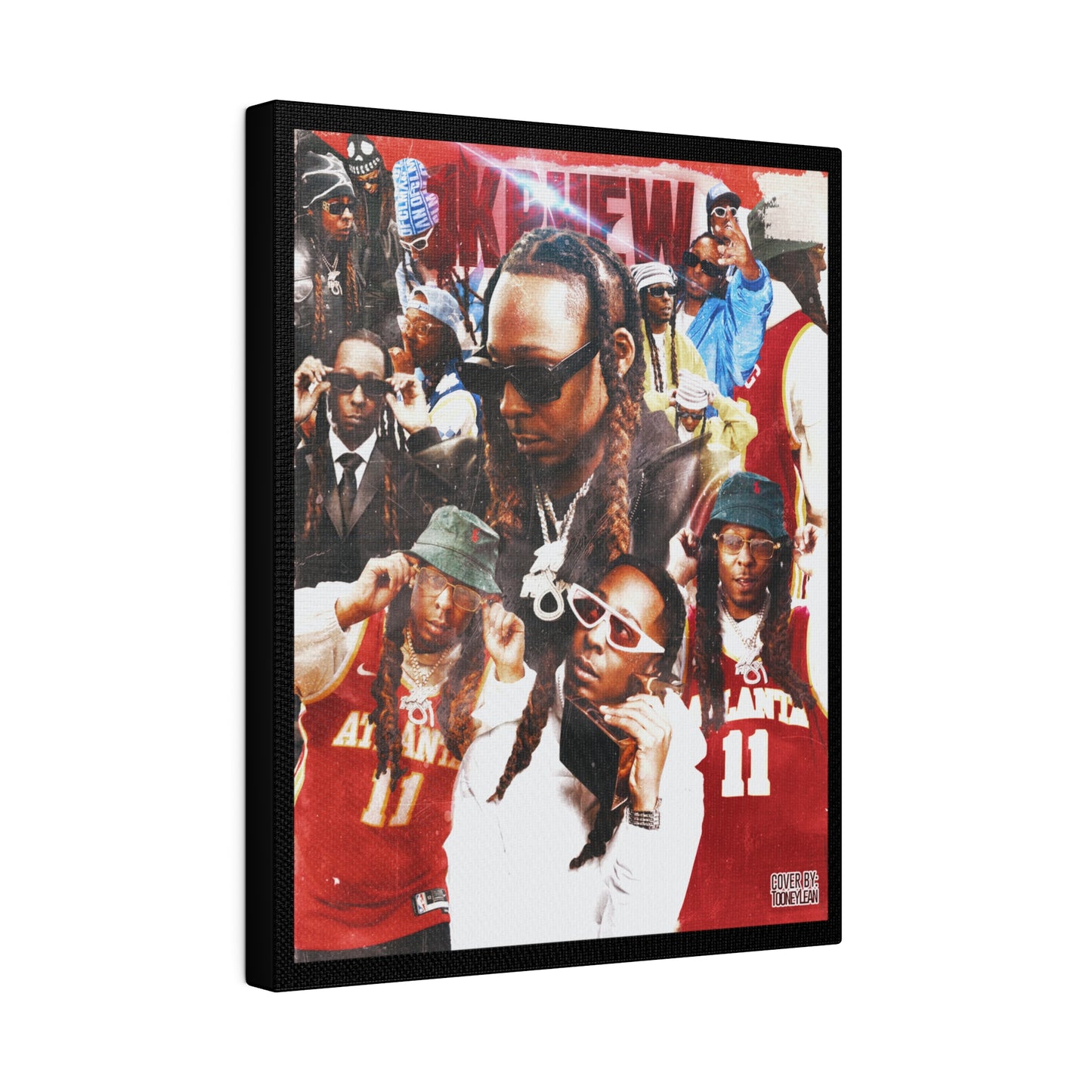 1K Phew | Matte Canvas Print