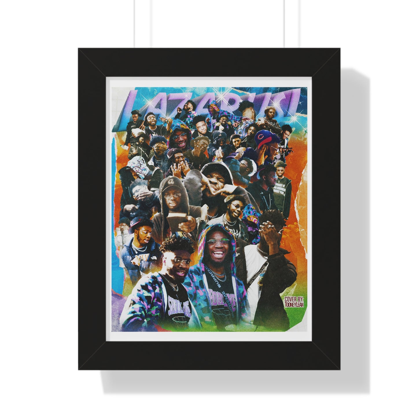 LAZRUS! | Poster Framed