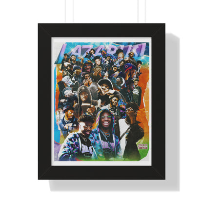 LAZRUS! | Poster Framed