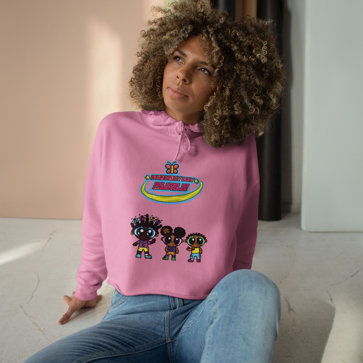 FFGURLZ Crop Hoodie
