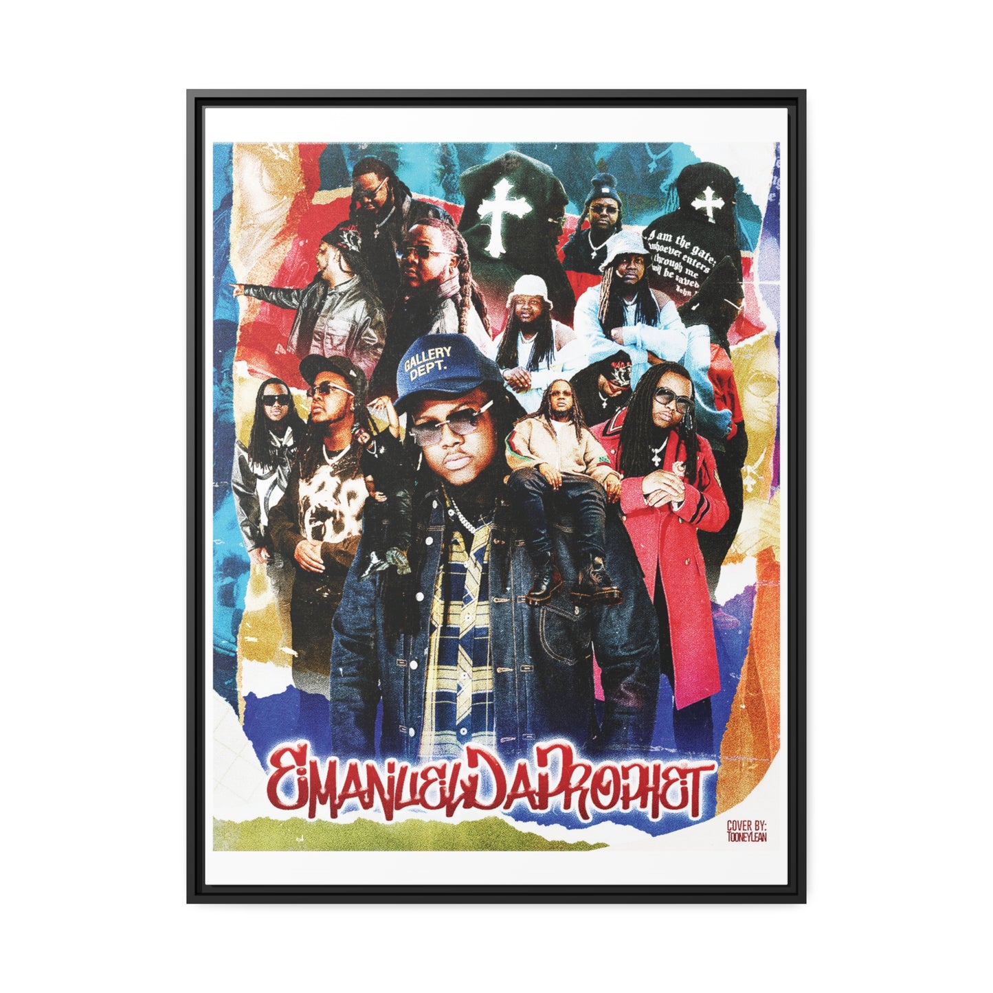 EmanuelDaProphet | Matte Canvas Framed