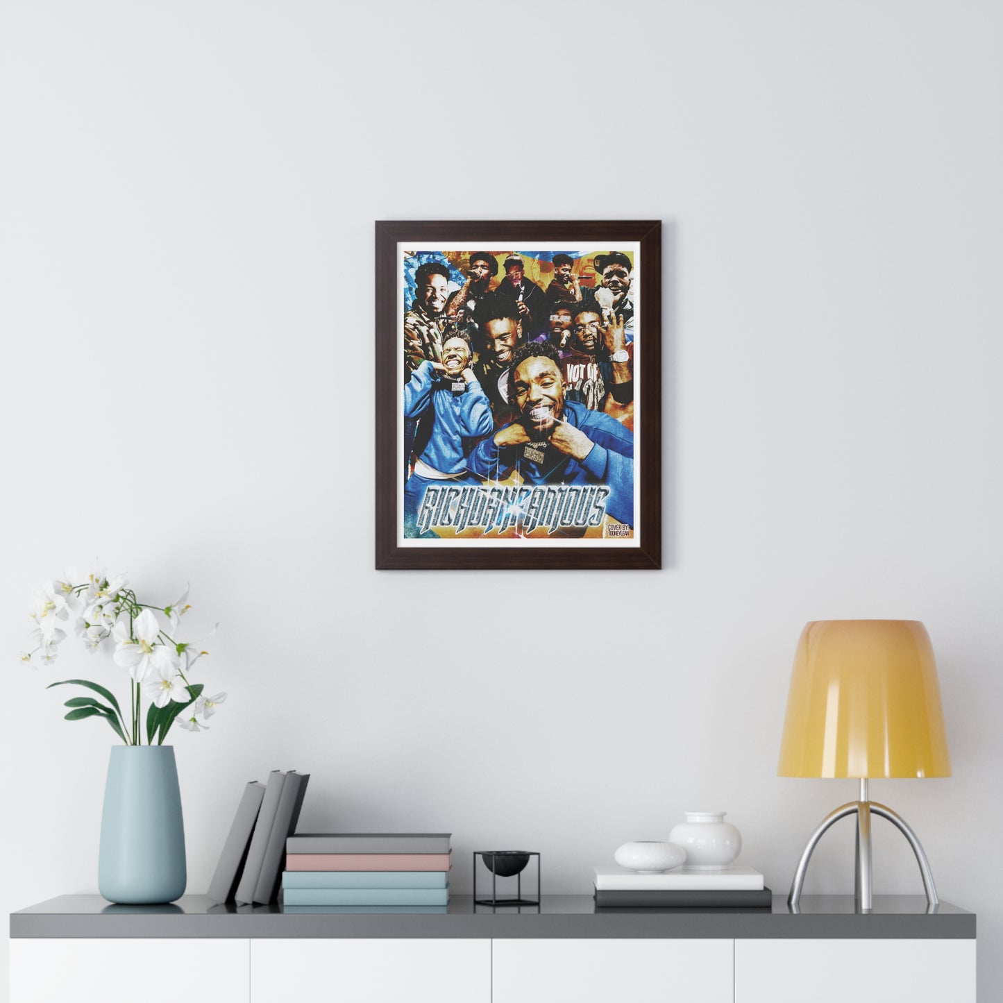 Richdanfamous  | Poster Framed