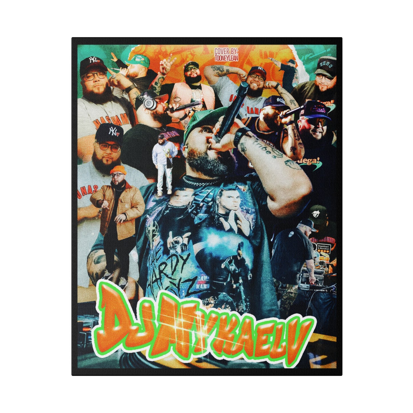 DJMyKaelV | Matte Canvas Print