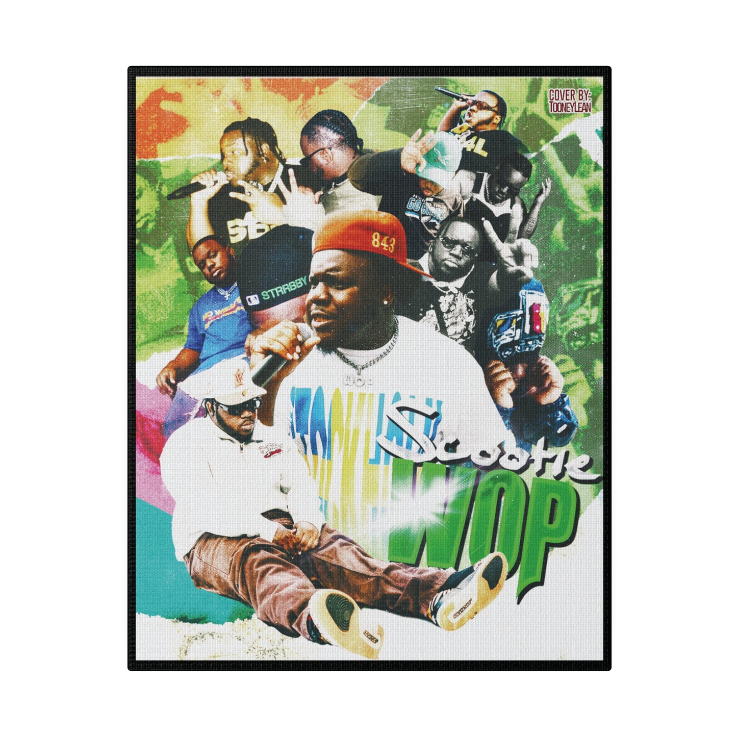 ScootieWop | Matte Canvas Print