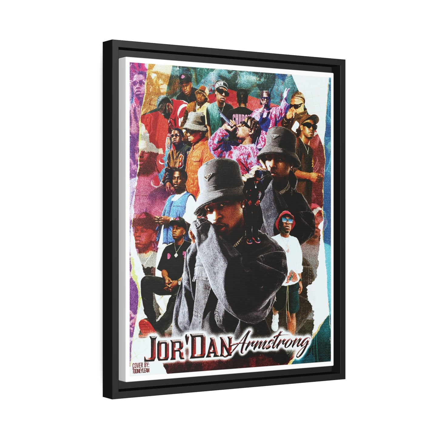 Jor'Dan Armstrong | Matte Canvas Framed