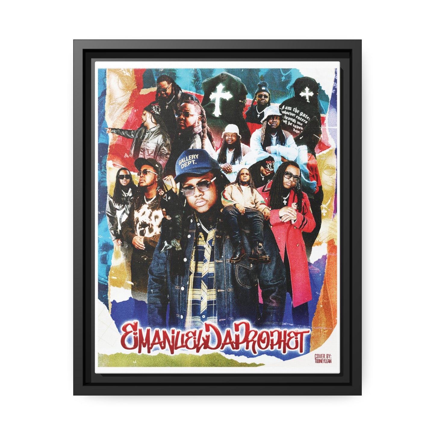 EmanuelDaProphet | Matte Canvas Framed