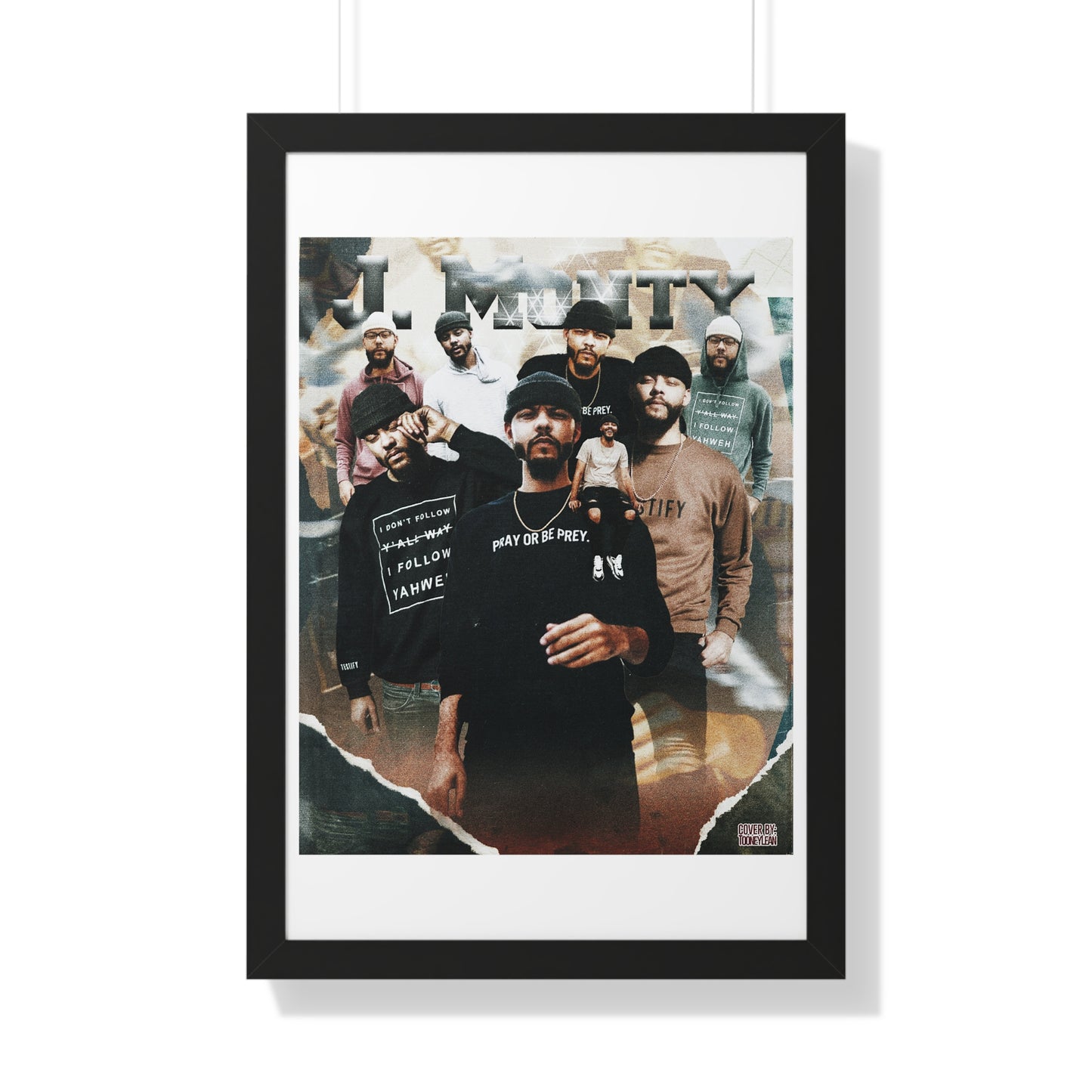 J.Monty | Poster Framed