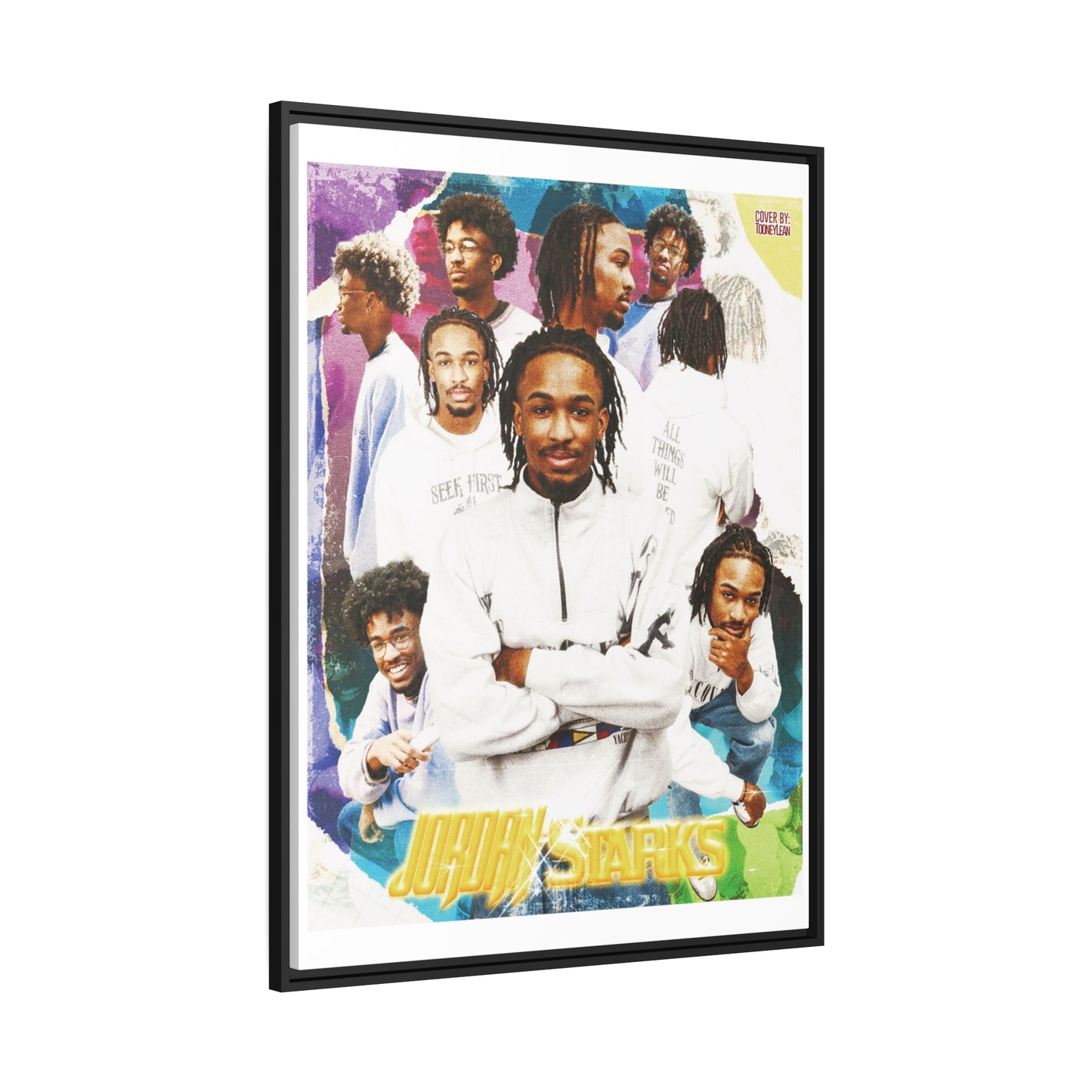 JordanStarks | Matte Canvas Framed