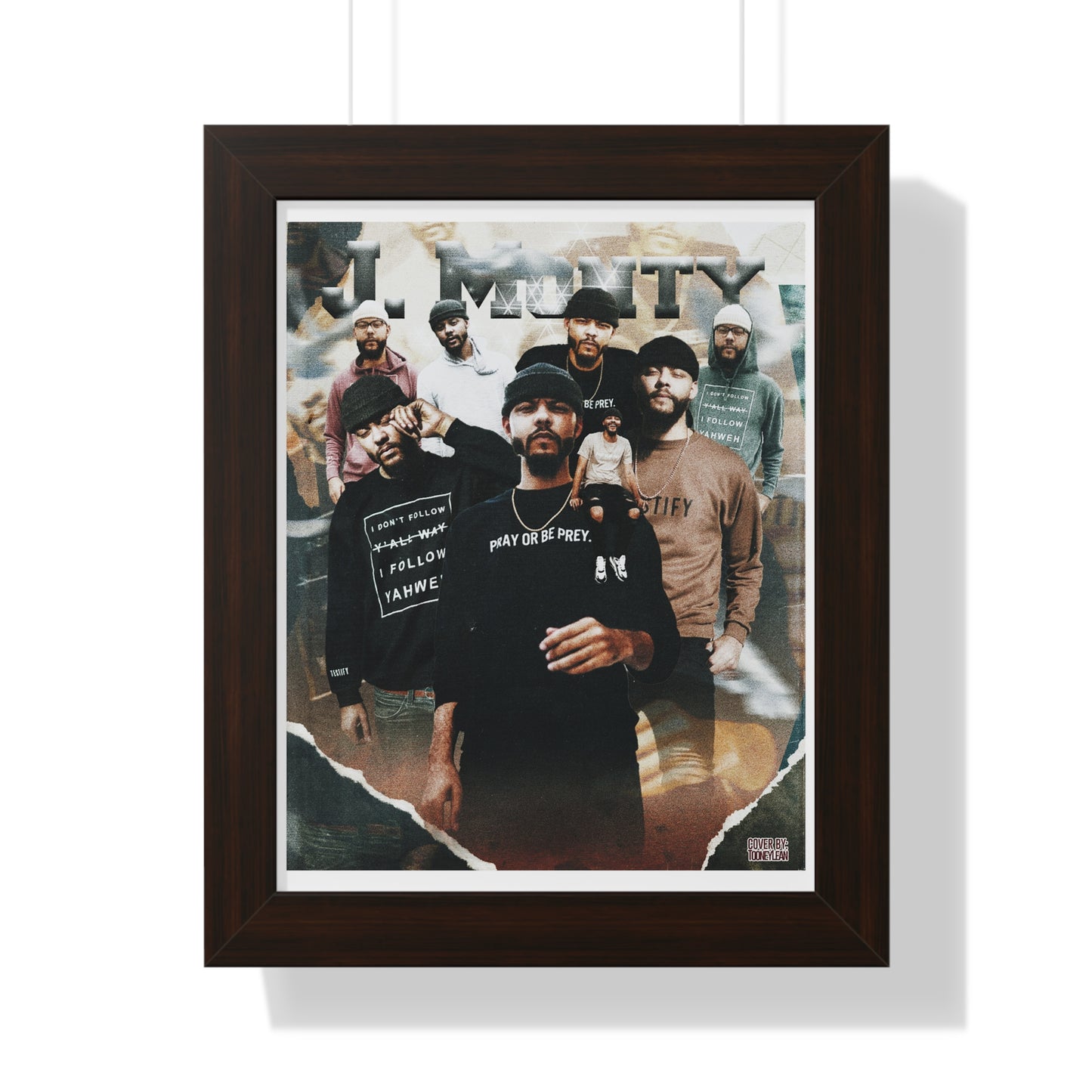 J.Monty | Poster Framed