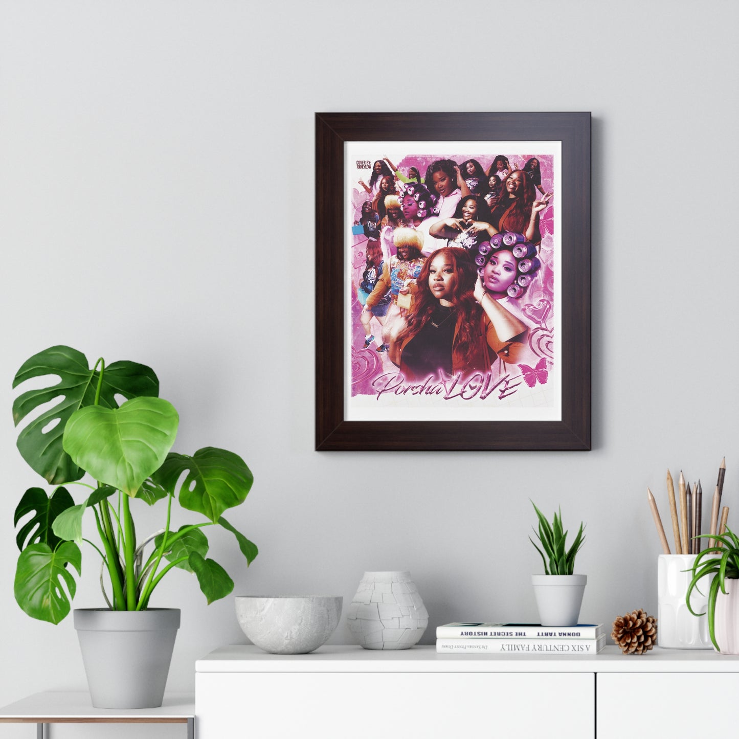 PorshaLove | Poster Framed