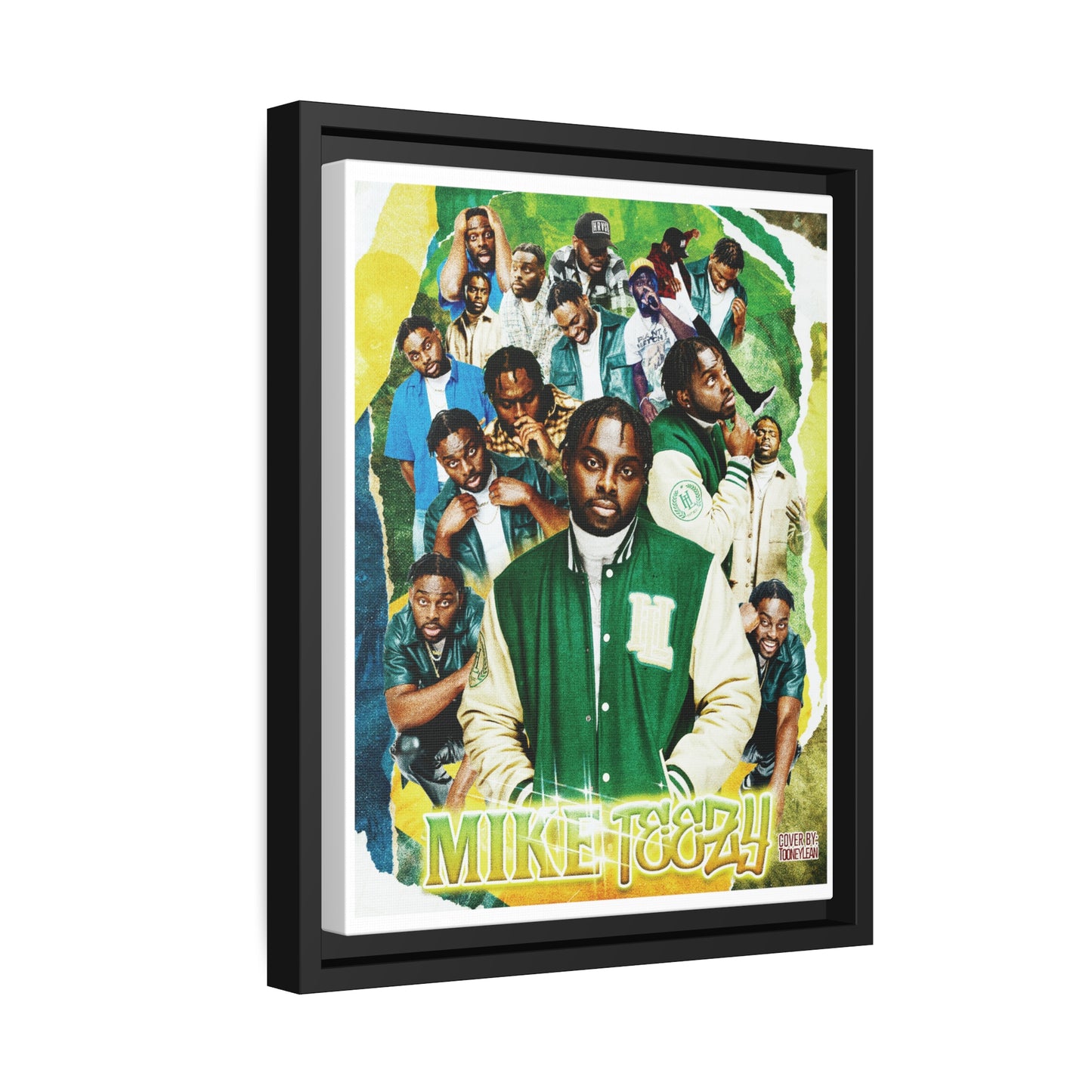 MikeTeezy | Matte Canvas Framed