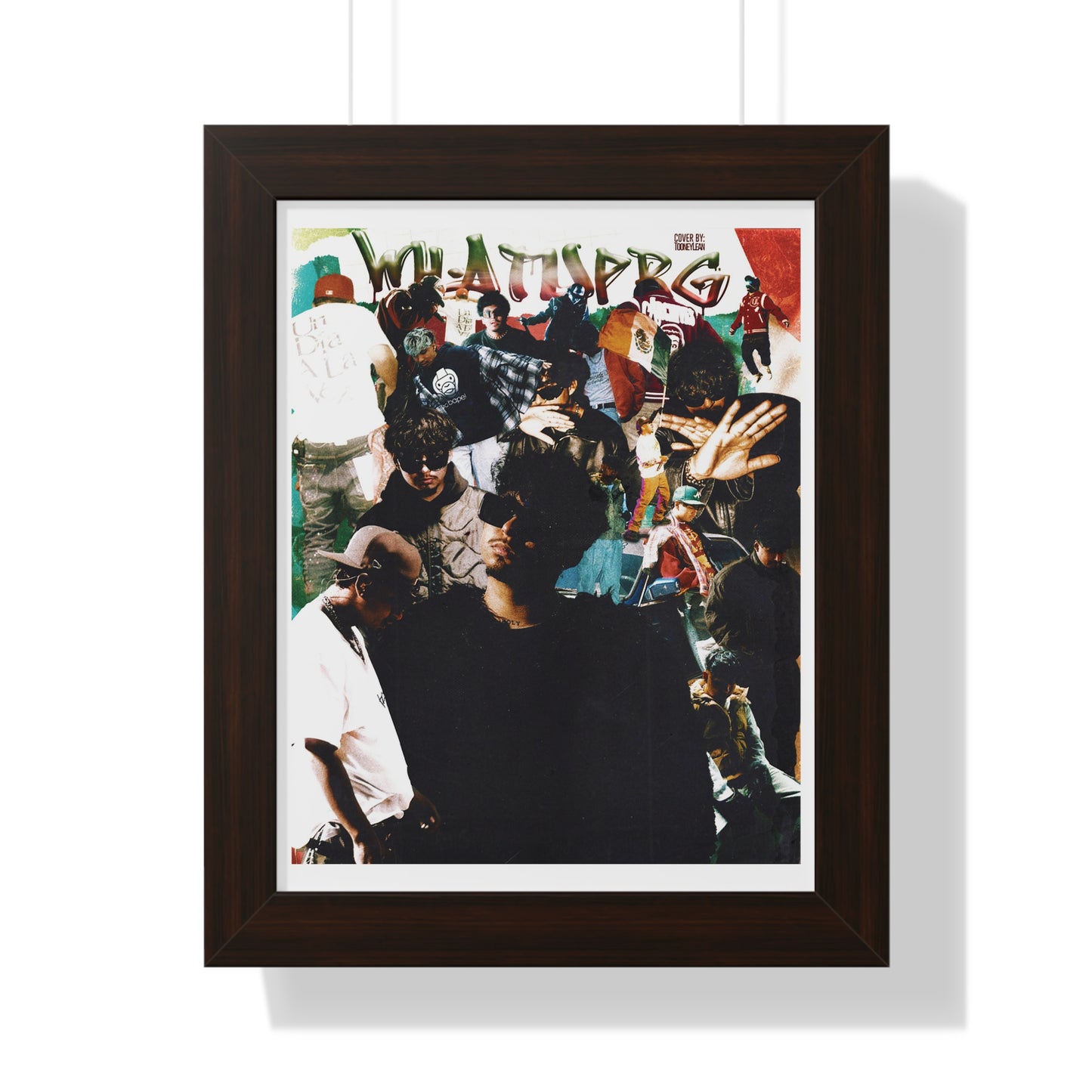 WHATUPRG  | Poster Framed