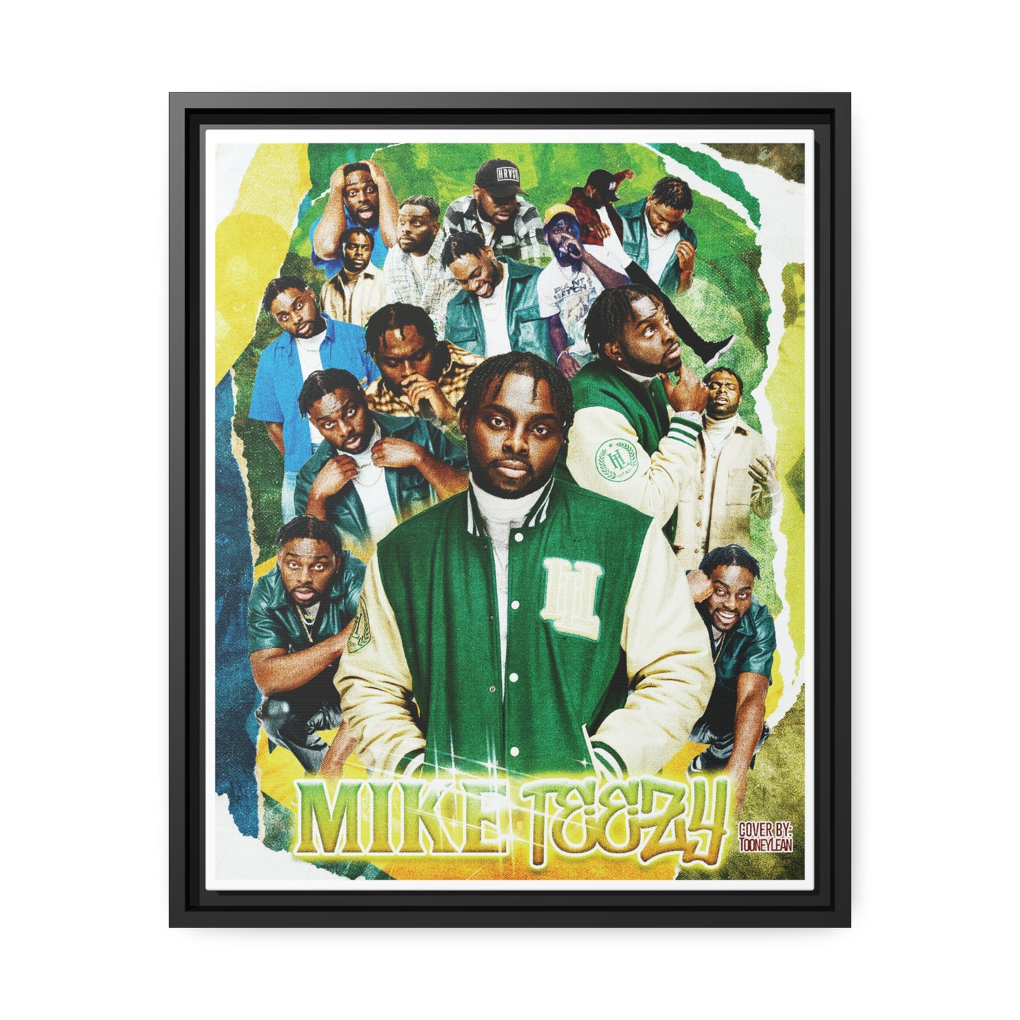 MikeTeezy | Matte Canvas Framed