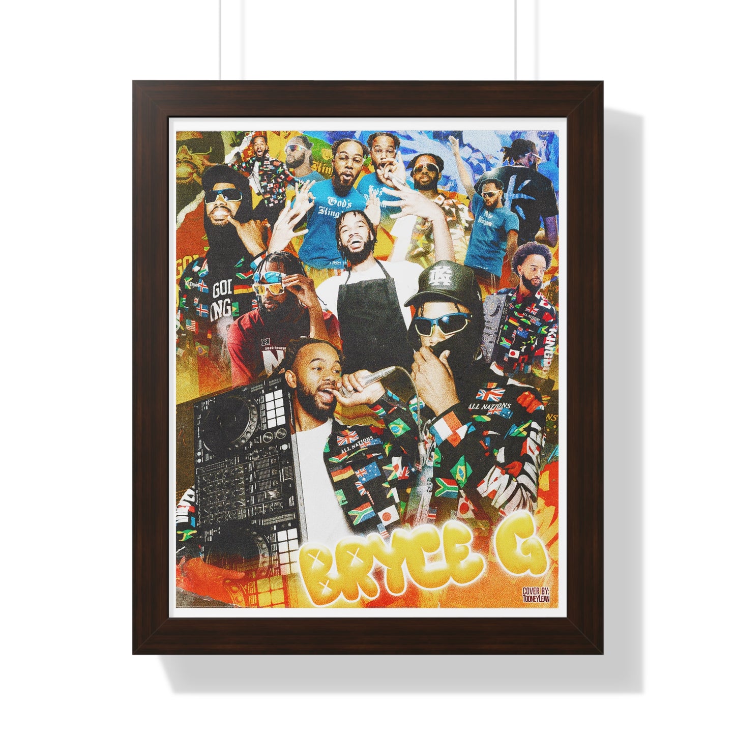 BRYCE G| Poster Framed