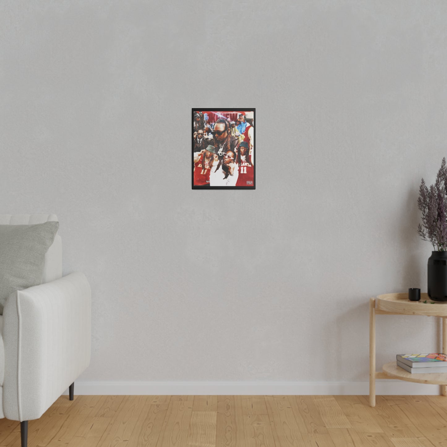 1K Phew | Matte Canvas Print