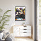 Hulvey | Matte Canvas Framed