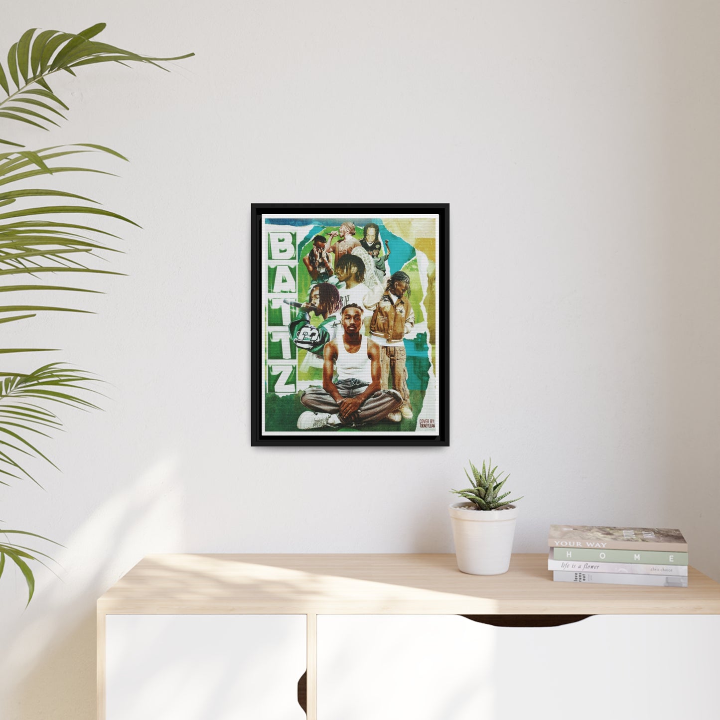 Battz | Matte Canvas Framed