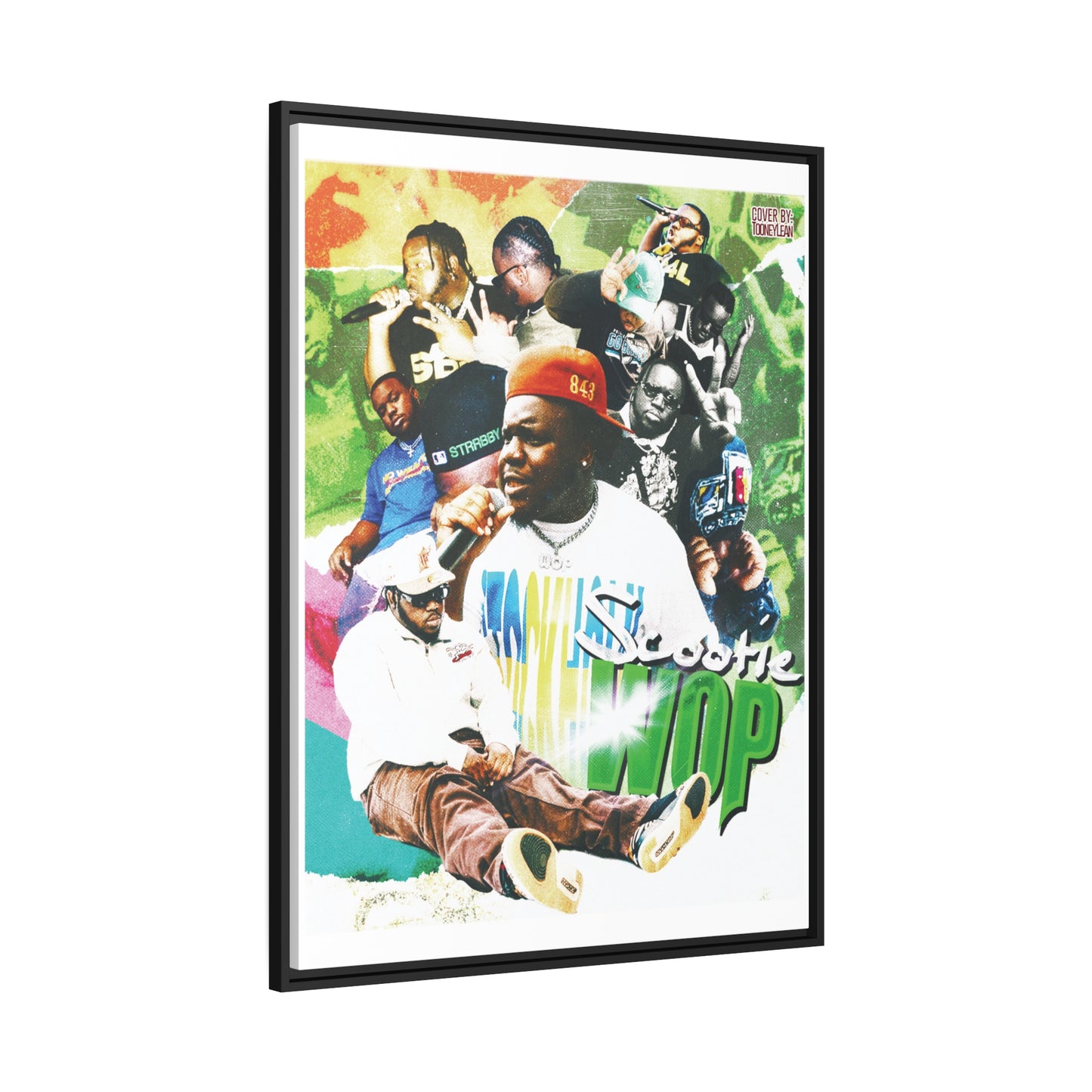 ScootieWop | Matte Canvas Framed