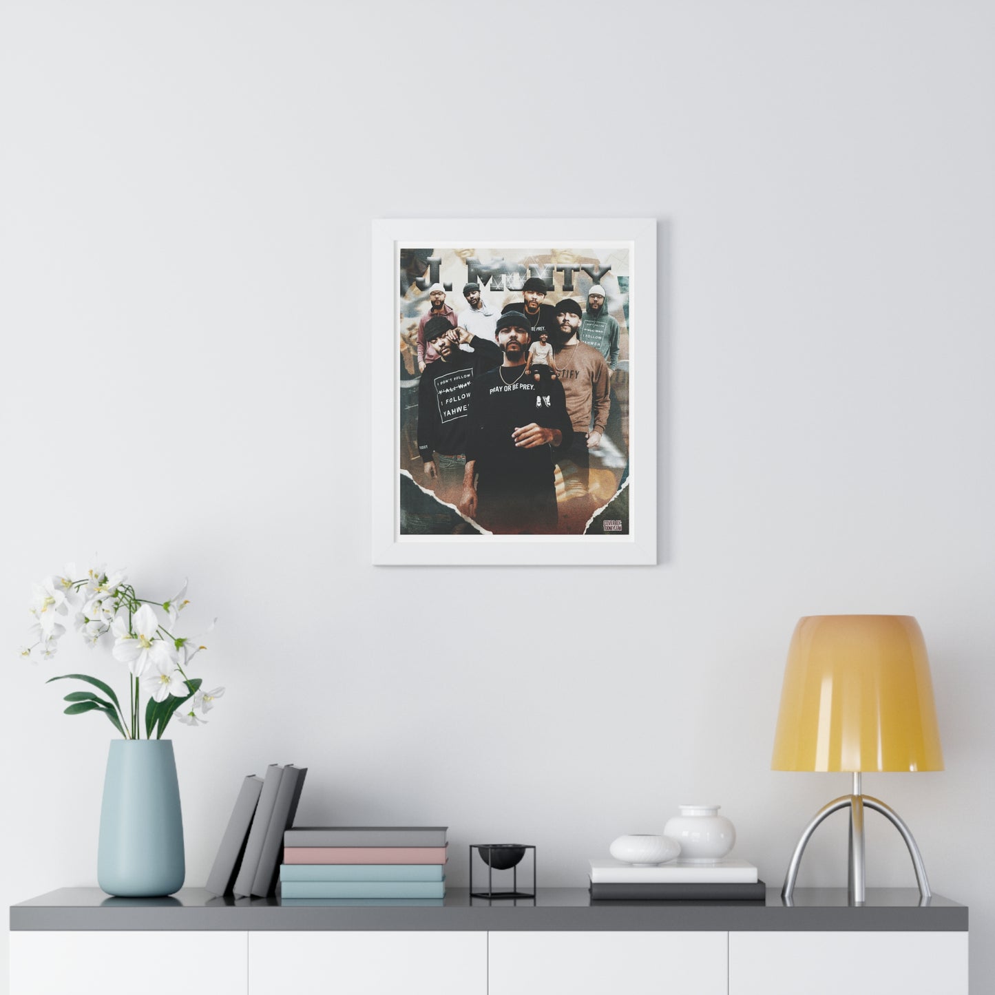 J.Monty | Poster Framed