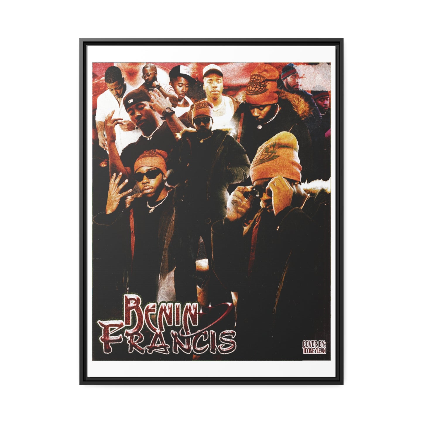 Benin Francis | Matte Canvas Framed