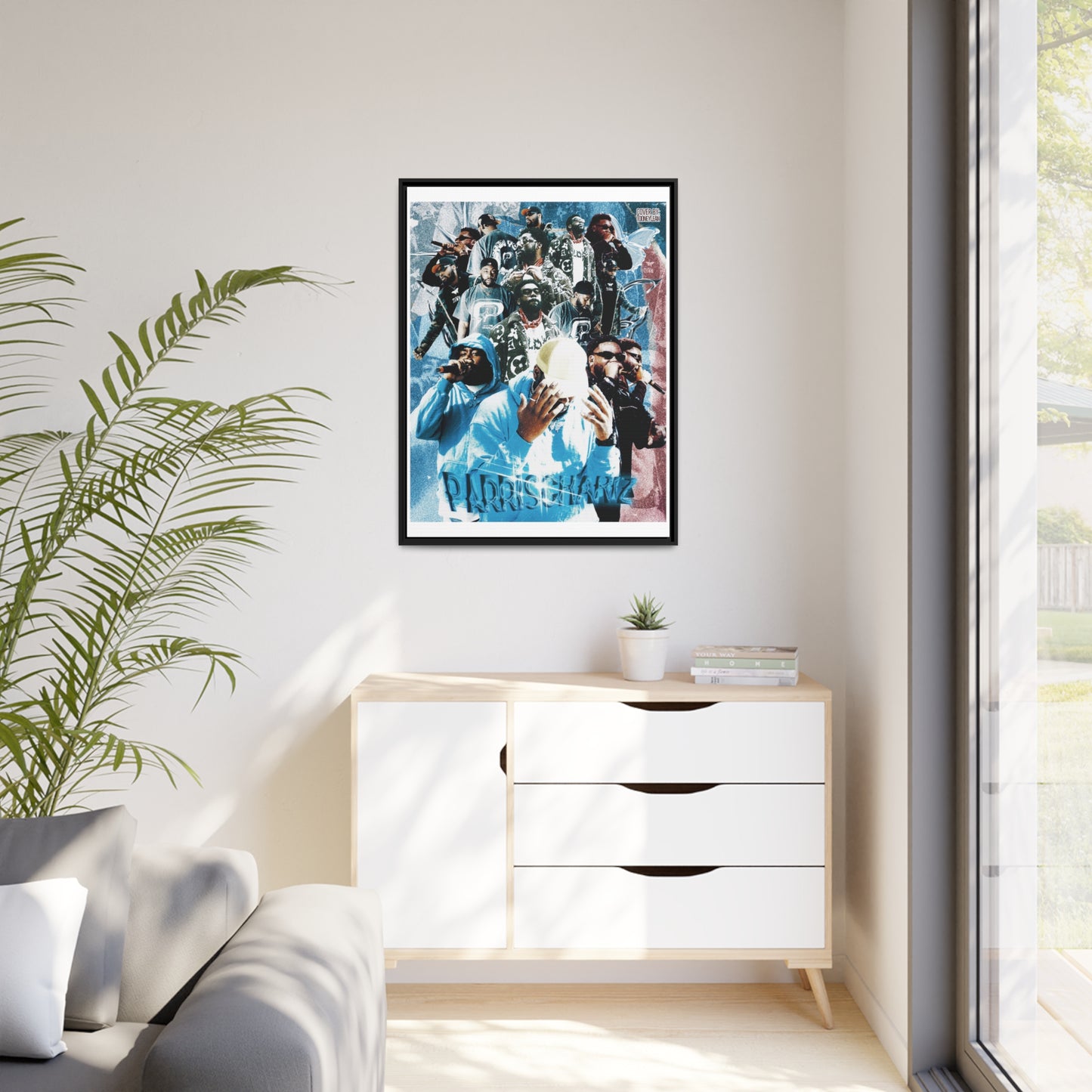 ParrisChariz | Matte Canvas Framed