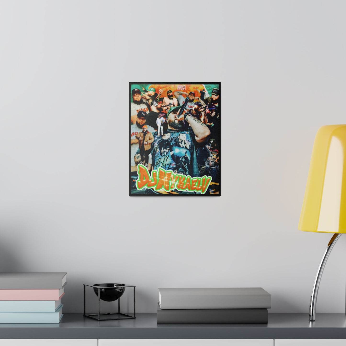 DJMyKaelV | Matte Canvas Print