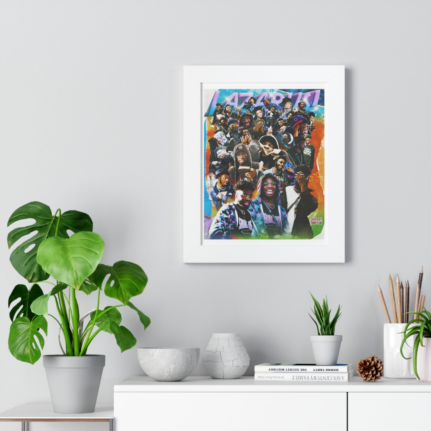 LAZRUS! | Poster Framed