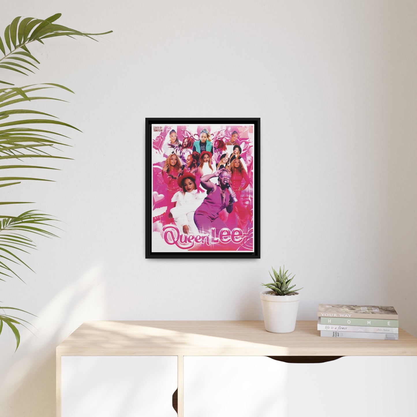 Queen Lee | Matte Canvas Framed