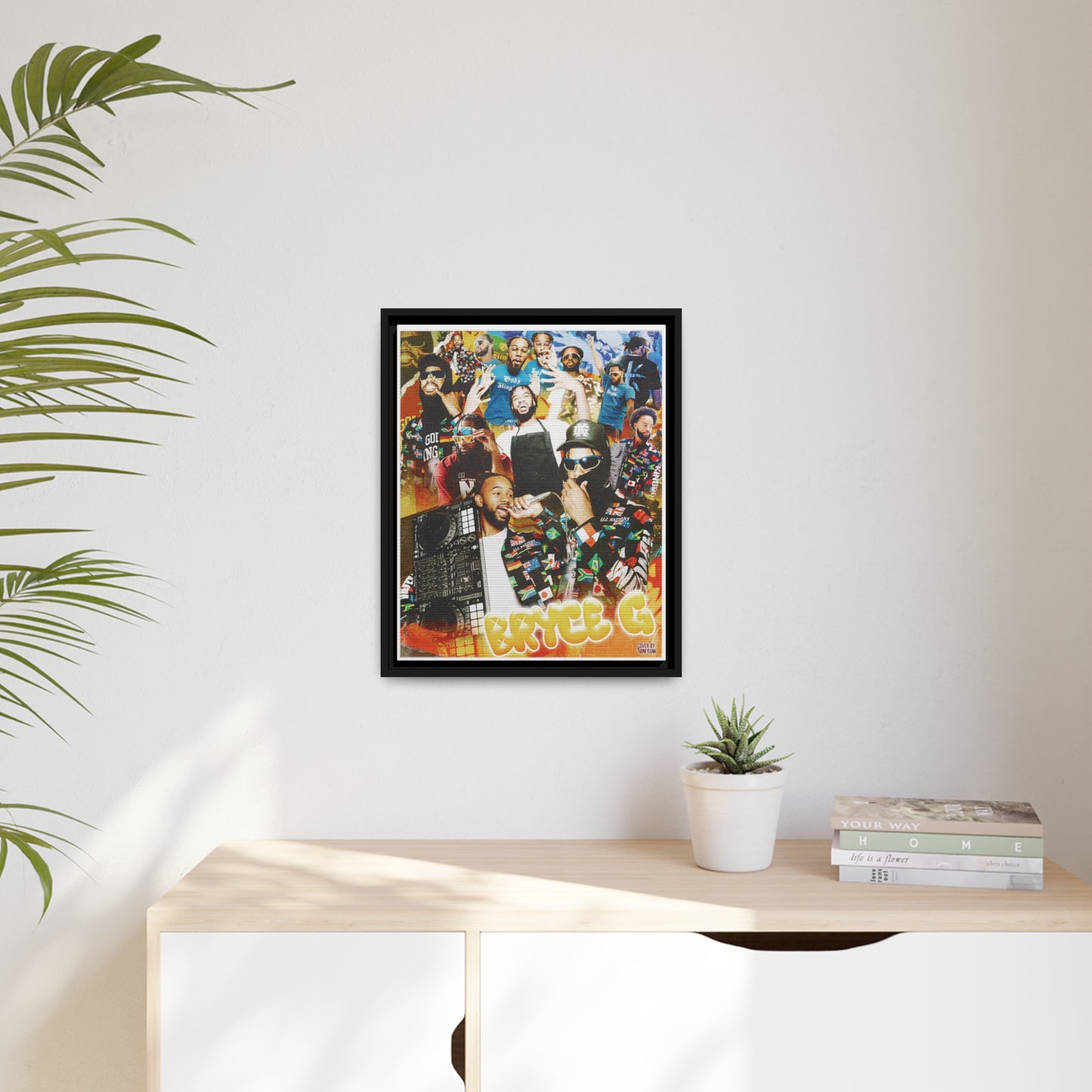 BRYCE G | Matte Canvas Framed