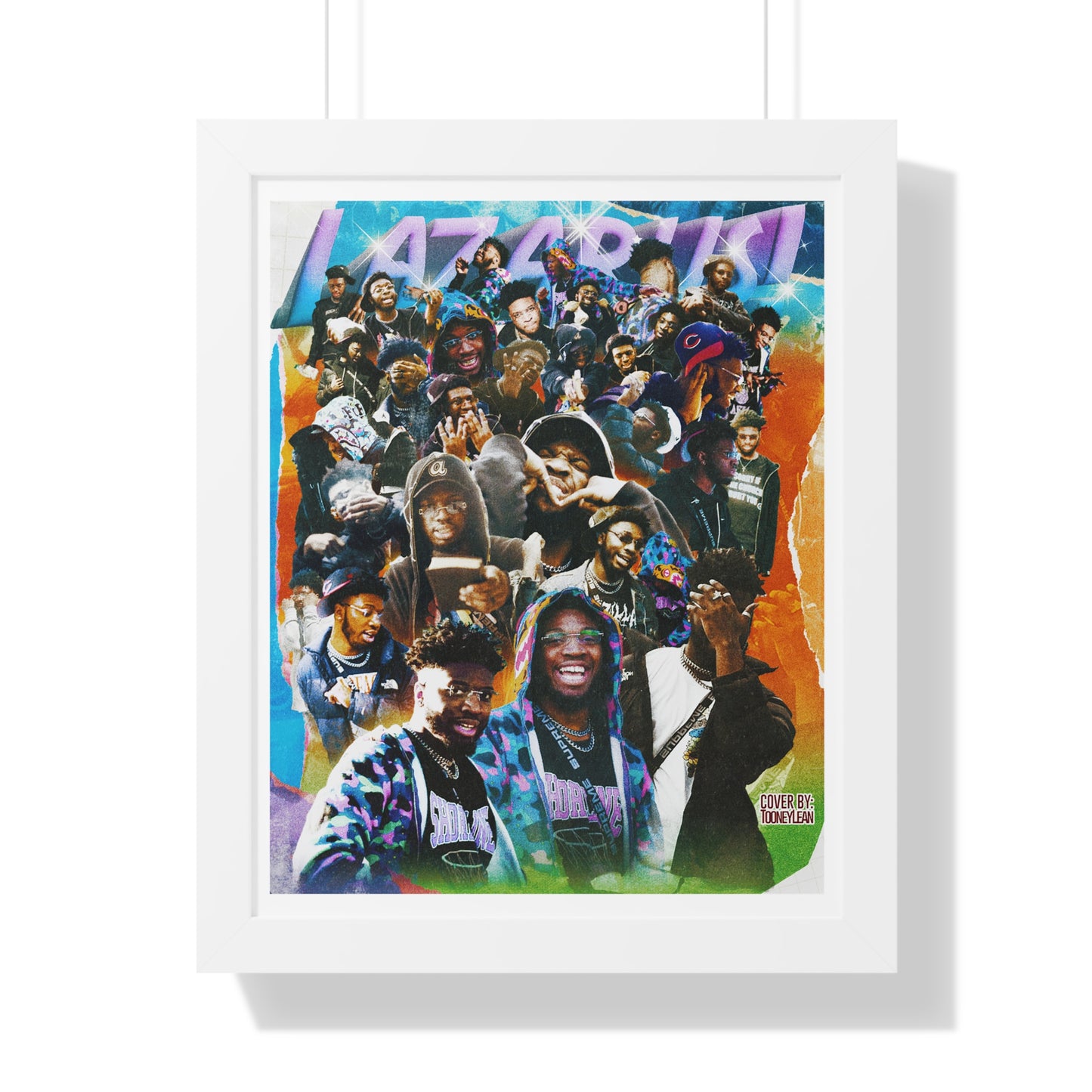 LAZRUS! | Poster Framed