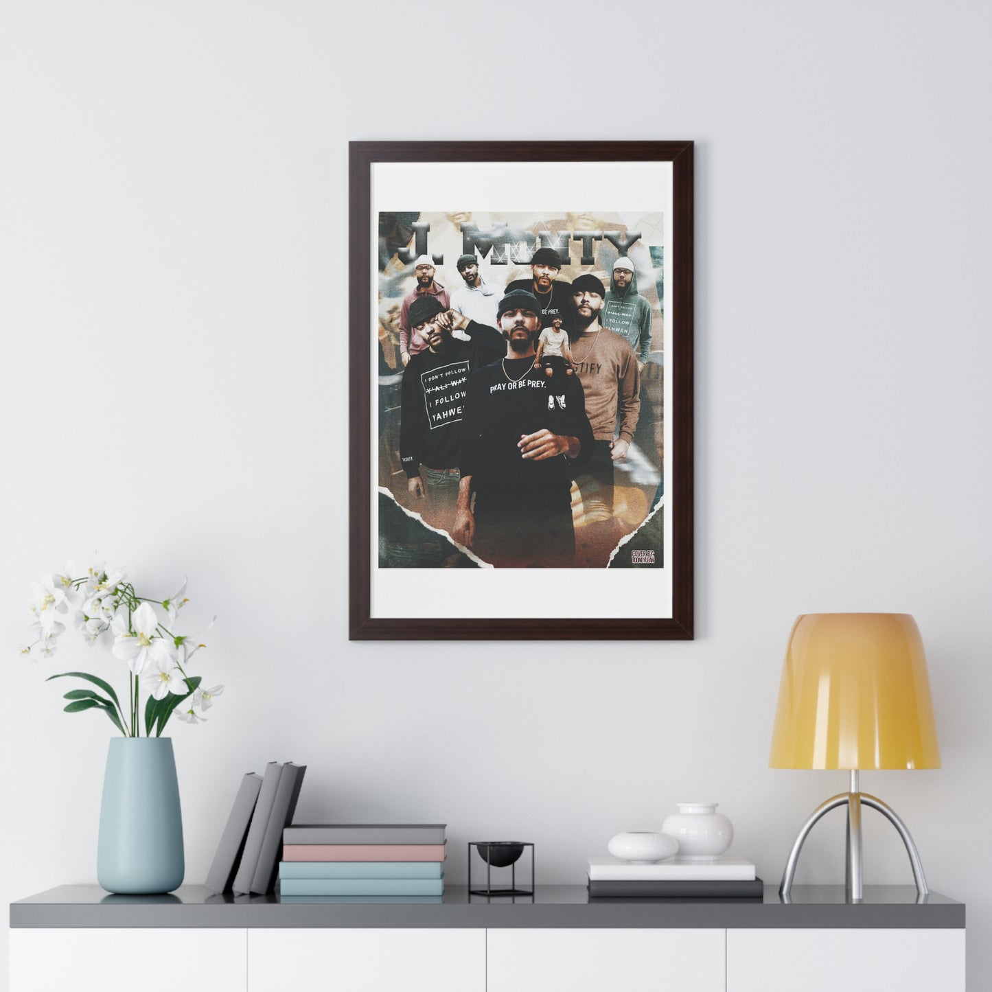 J.Monty | Poster Framed