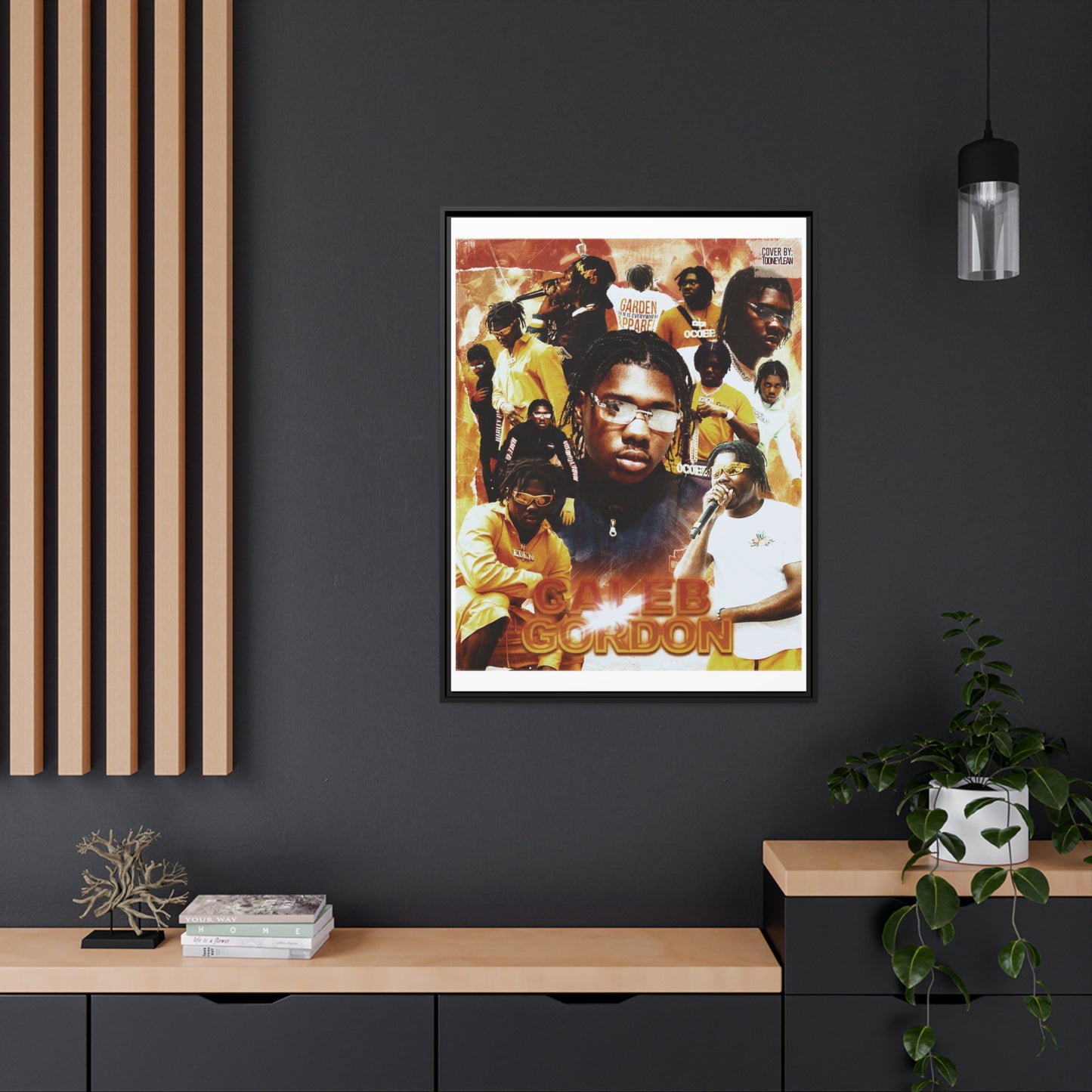 Caleb Gordon | Matte Canvas Framed