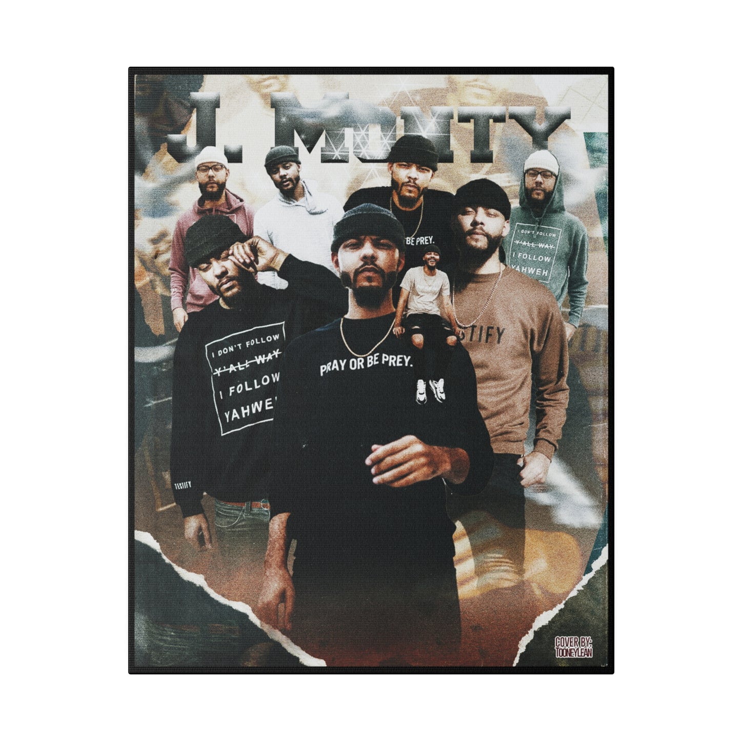 J.Monty | Matte Canvas Print