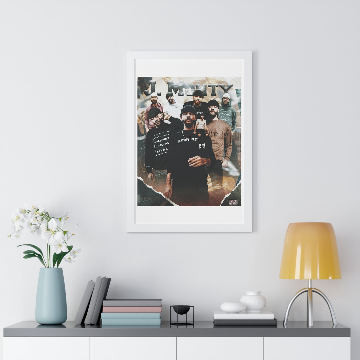 J.Monty | Poster Framed