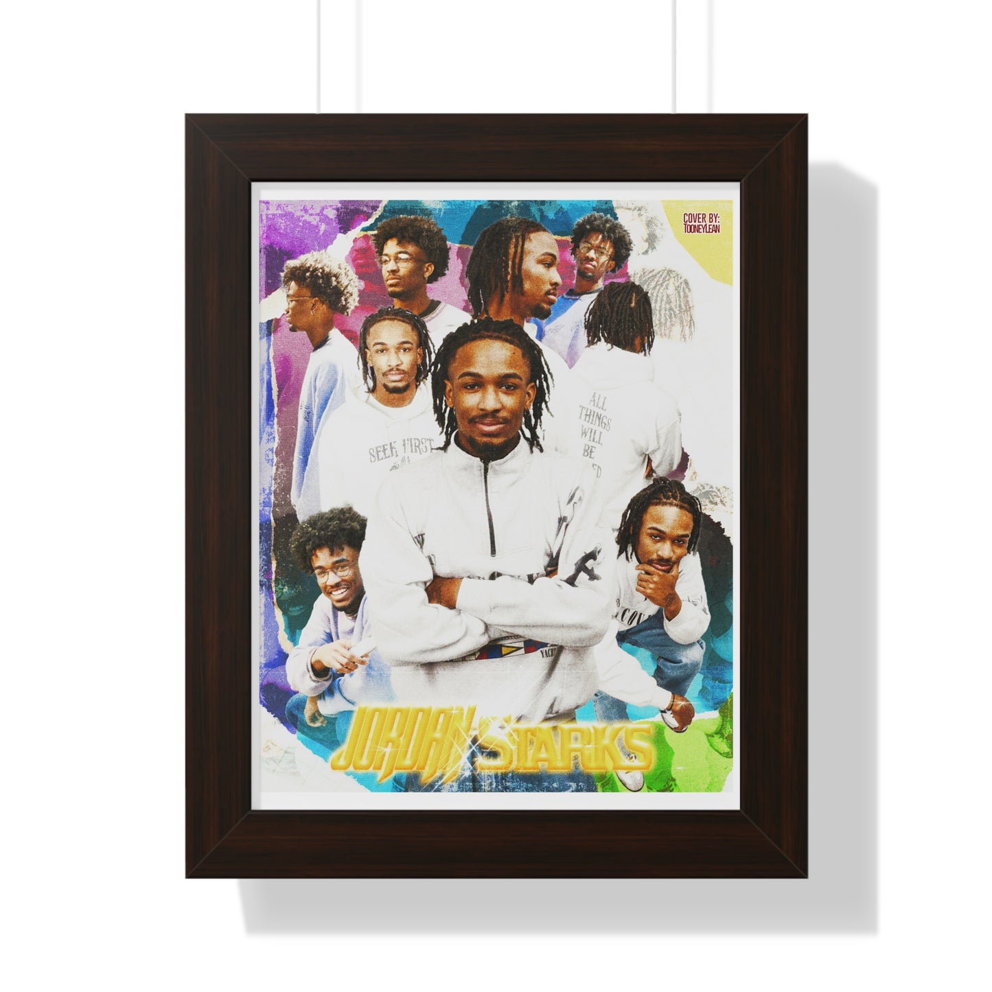 JordanStarks | Poster Framed